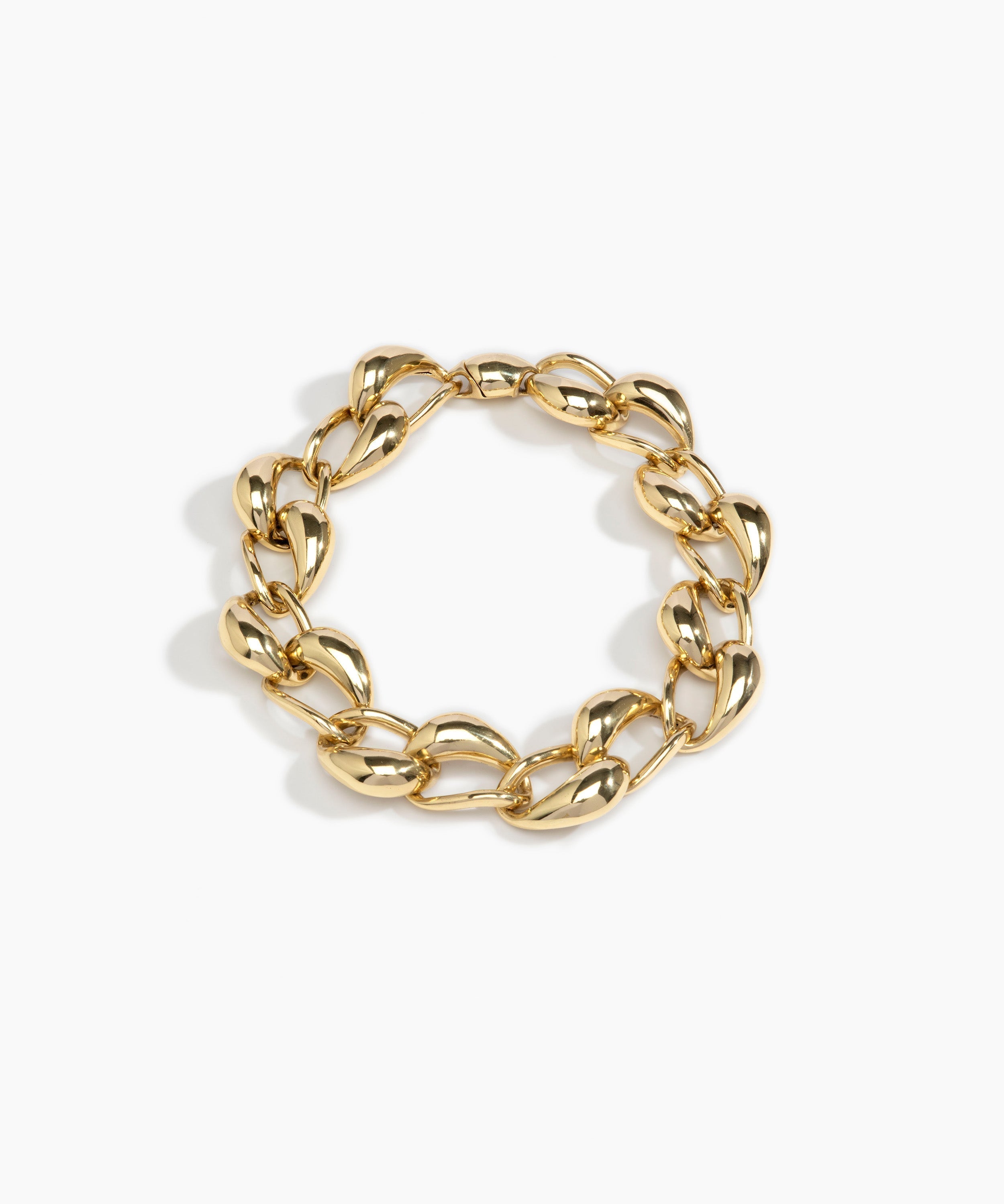LO Collections Cocoon Choker Necklaces in Nano-Coated Brass Material