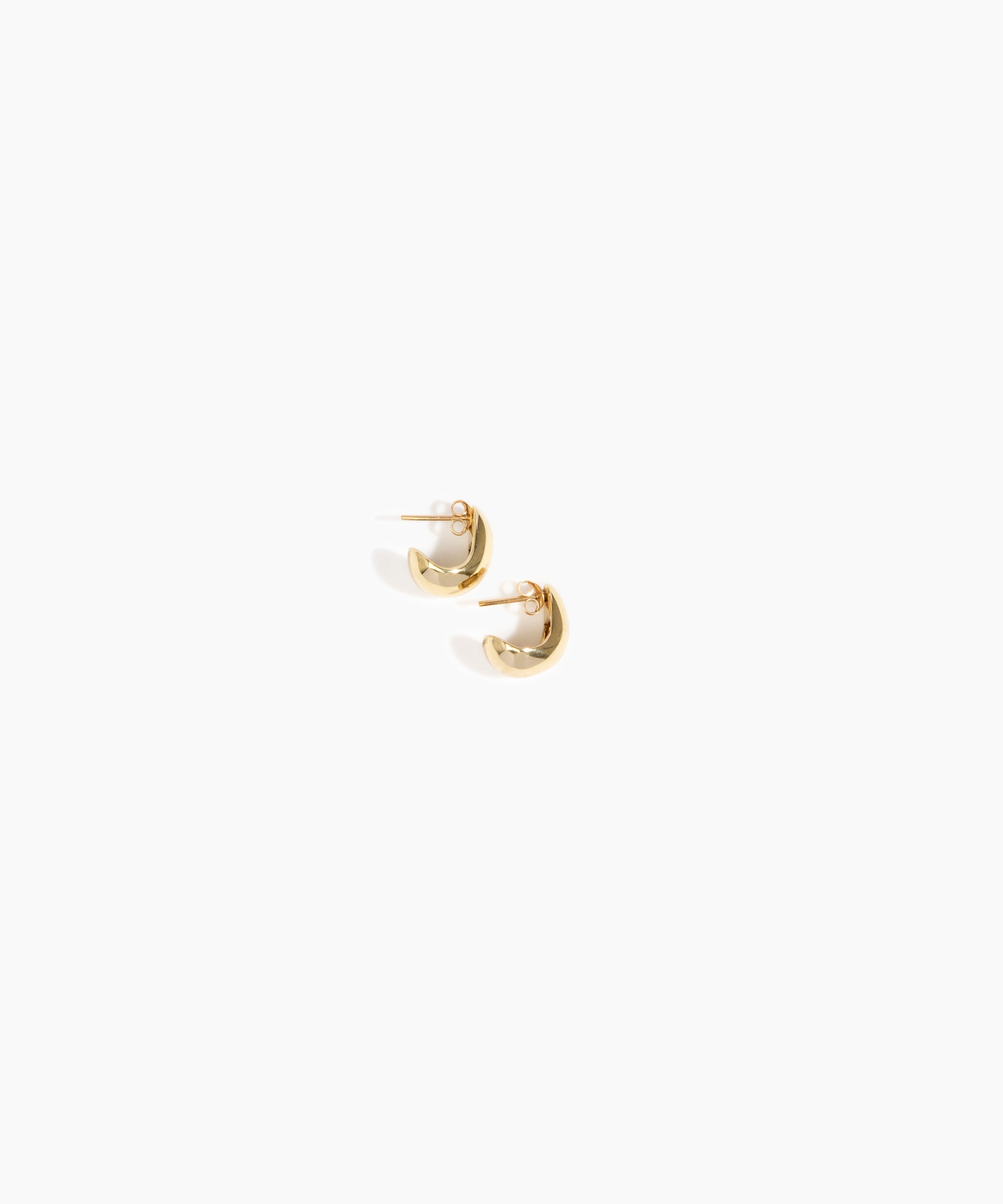 LO Collections x ALEX AND TRAHANAS Piccolo Chifferi Hoop Earrings Earrings in Nano-Coated Brass Material