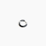 Dinosaur Designs Modern Tribal Band Ring in White Marble color resin with Wide Fit
