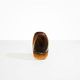 Dinosaur Designs Medium Pebble Vase in Dark Horn color resin