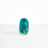 Dinosaur Designs Medium Pebble Vase in Lagoon color resin