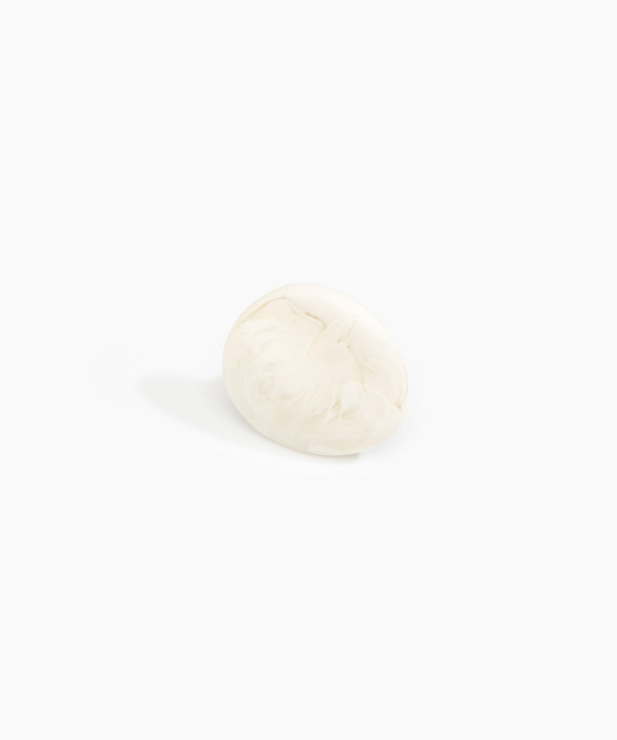 Dinosaur Designs Stone Ring in Chalk Swirl color resin with Wide Fit
