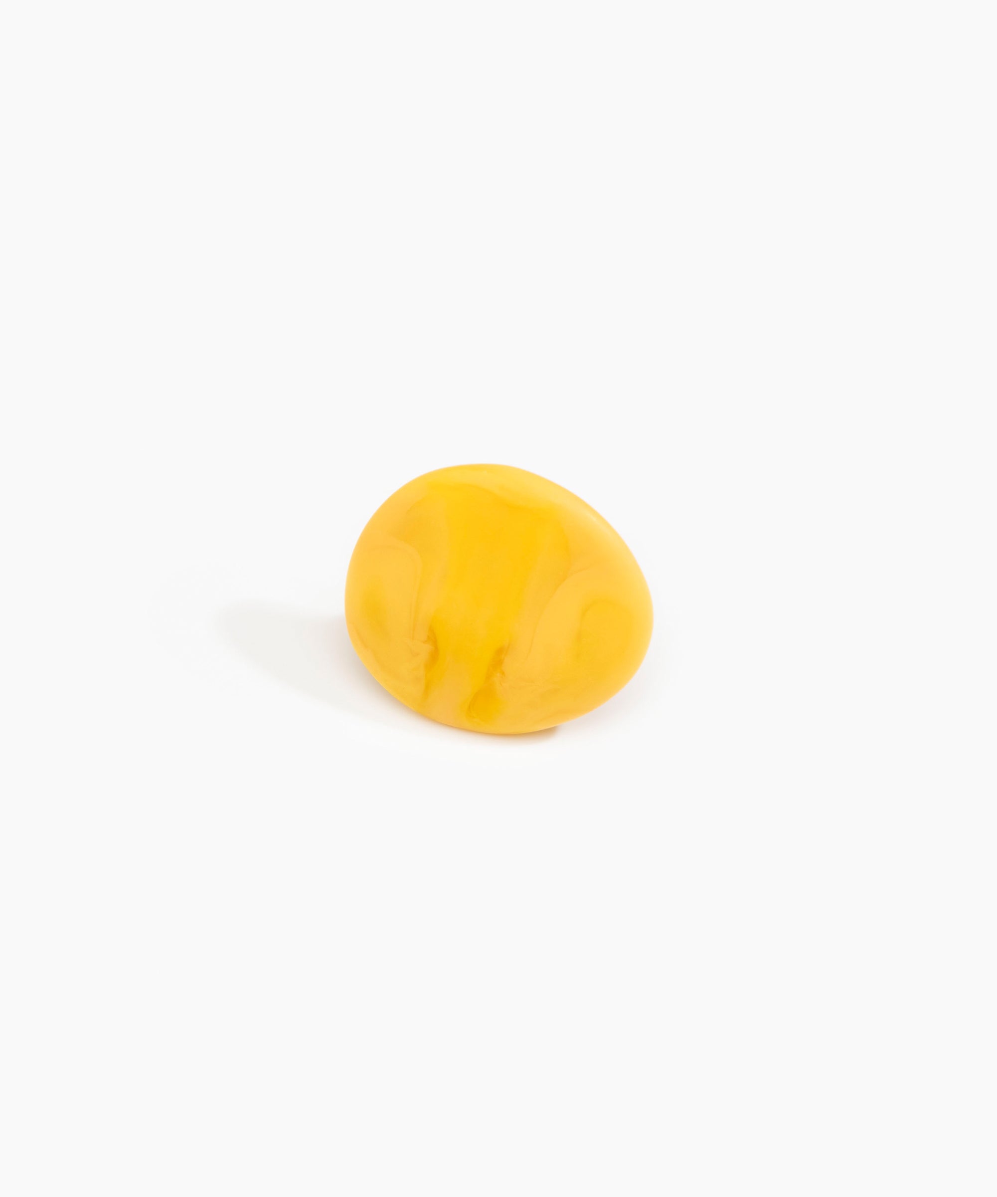 Dinosaur Designs Stone Ring in Honeycomb color resin with Wide Fit