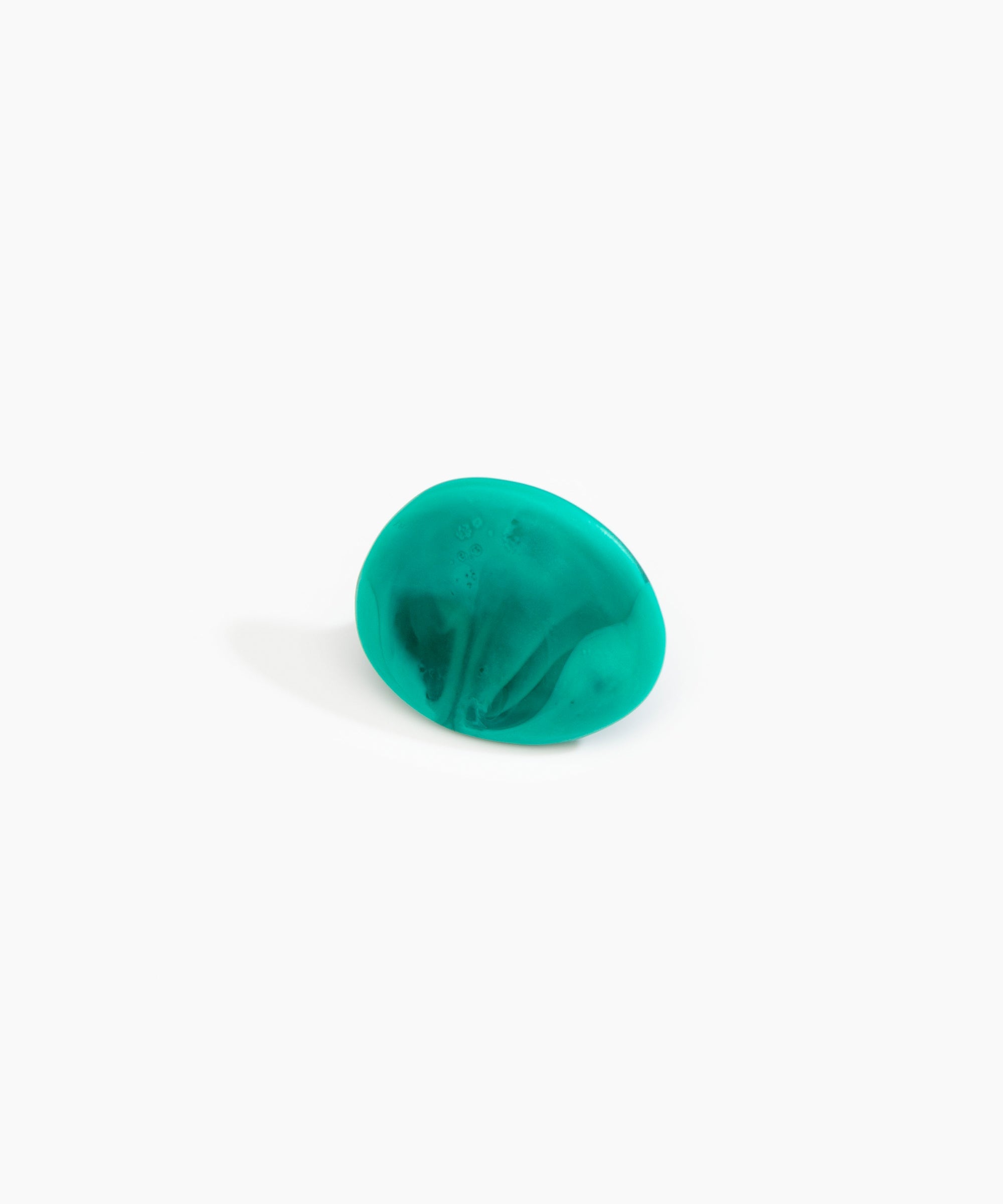 Dinosaur Designs Stone Ring in Mineral Swirl color resin with Wide Fit