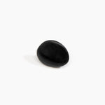Dinosaur Designs Stone Ring in Black color resin with Wide Fit