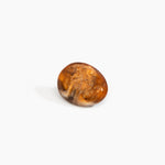 Dinosaur Designs Stone Ring in Dark Horn color resin with Wide Fit
