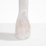 Dinosaur Designs Tall Studio Vase in Chalk Swirl color resin