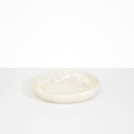 Dinosaur Designs Medium Earth Bowl in Chalk Swirl color resin