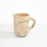 Dinosaur Designs Large Rock Jug in Sandy Pearl color resin