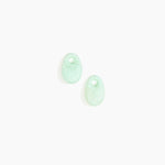 Dinosaur Designs Small Rock Beads in Mint color resin