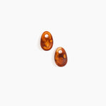 Dinosaur Designs Small Rock Beads in Dark Horn color resin