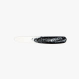Dinosaur Designs Stone Cheese Knife in White Marble color resin