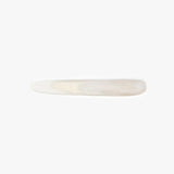 Dinosaur Designs Stone Cheese Knife in Chalk Swirl color resin