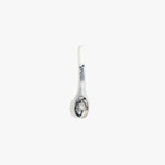 Dinosaur Designs Stone Spoon in White Marble color resin