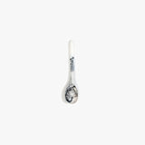 Dinosaur Designs Stone Spoon in White Marble color resin