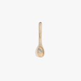 Dinosaur Designs Stone Spoon in Sandy Pearl color resin