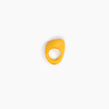 Dinosaur Designs Pebble Ring in Honeycomb color resin with Regular Fit