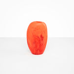 Dinosaur Designs Bold Skipping Stone Vase in Lychee color resin