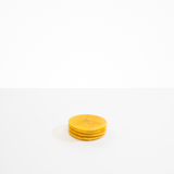 Dinosaur Designs Boulder Coaster Coasters in Honeycomb color resin