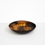 Dinosaur Designs Atelier Salad Bowl in Dark Horn color resin