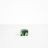 Dinosaur Designs Small Branch Bowl in Moss color resin