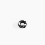 Dinosaur Designs Band Ring in Black Marble color resin with Wide Fit