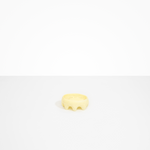 Dinosaur Designs Crown Dish in Lemon color resin