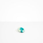 Dinosaur Designs Small Drift Dish in Lagoon color resin