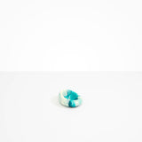 Dinosaur Designs Small Drift Dish in Lagoon color resin