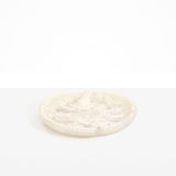 Dinosaur Designs Medium Bones Bowl in Chalk Swirl color resin