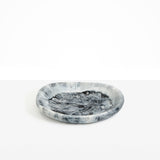 Dinosaur Designs Medium Bones Bowl in Slate color resin