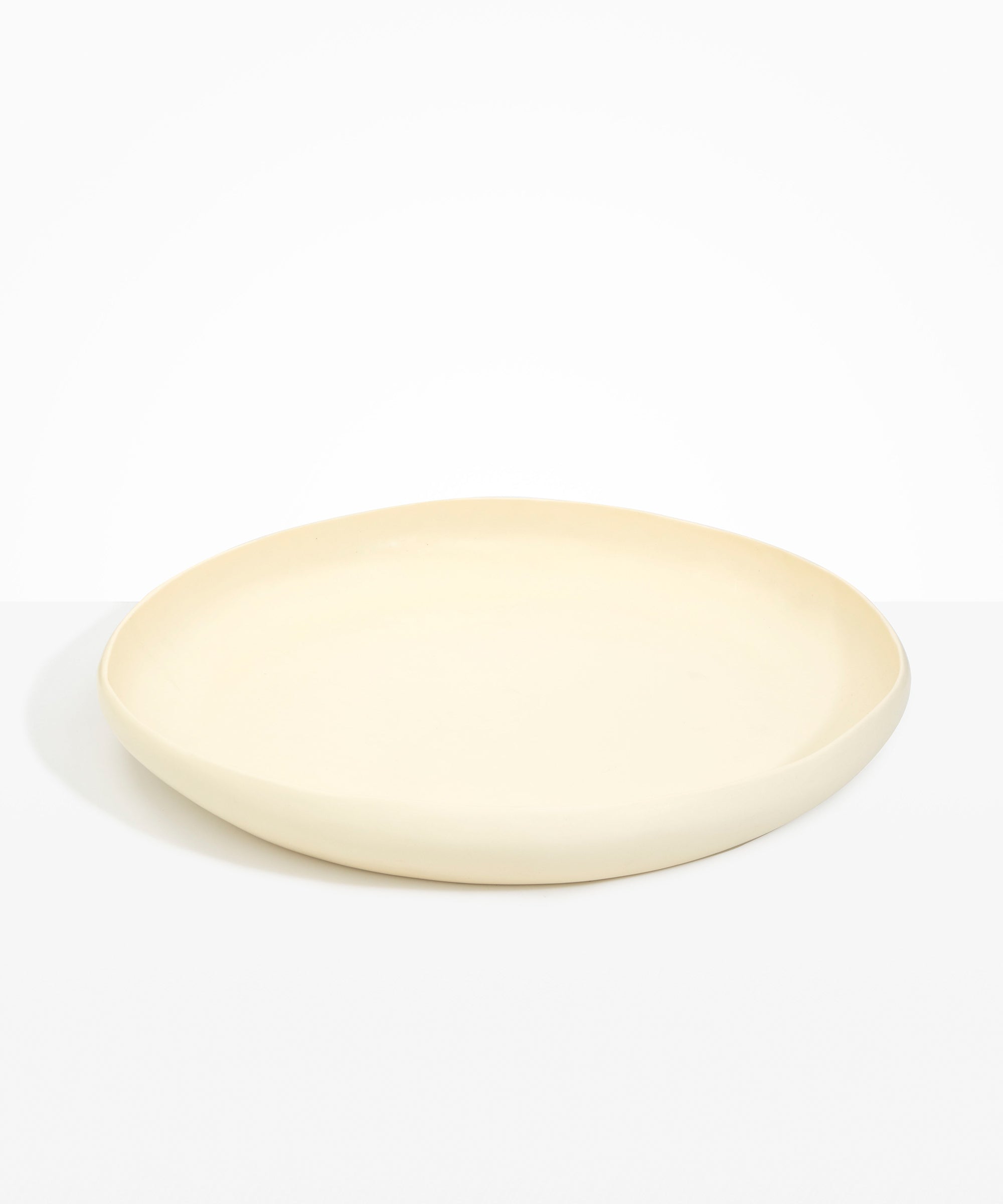 Dinosaur Designs Extra Large Earth Bowl in Cream color resin