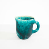 Dinosaur Designs Large Rock Jug in Lagoon color resin