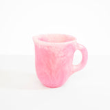 Dinosaur Designs Large Rock Jug in Shell Pink color resin