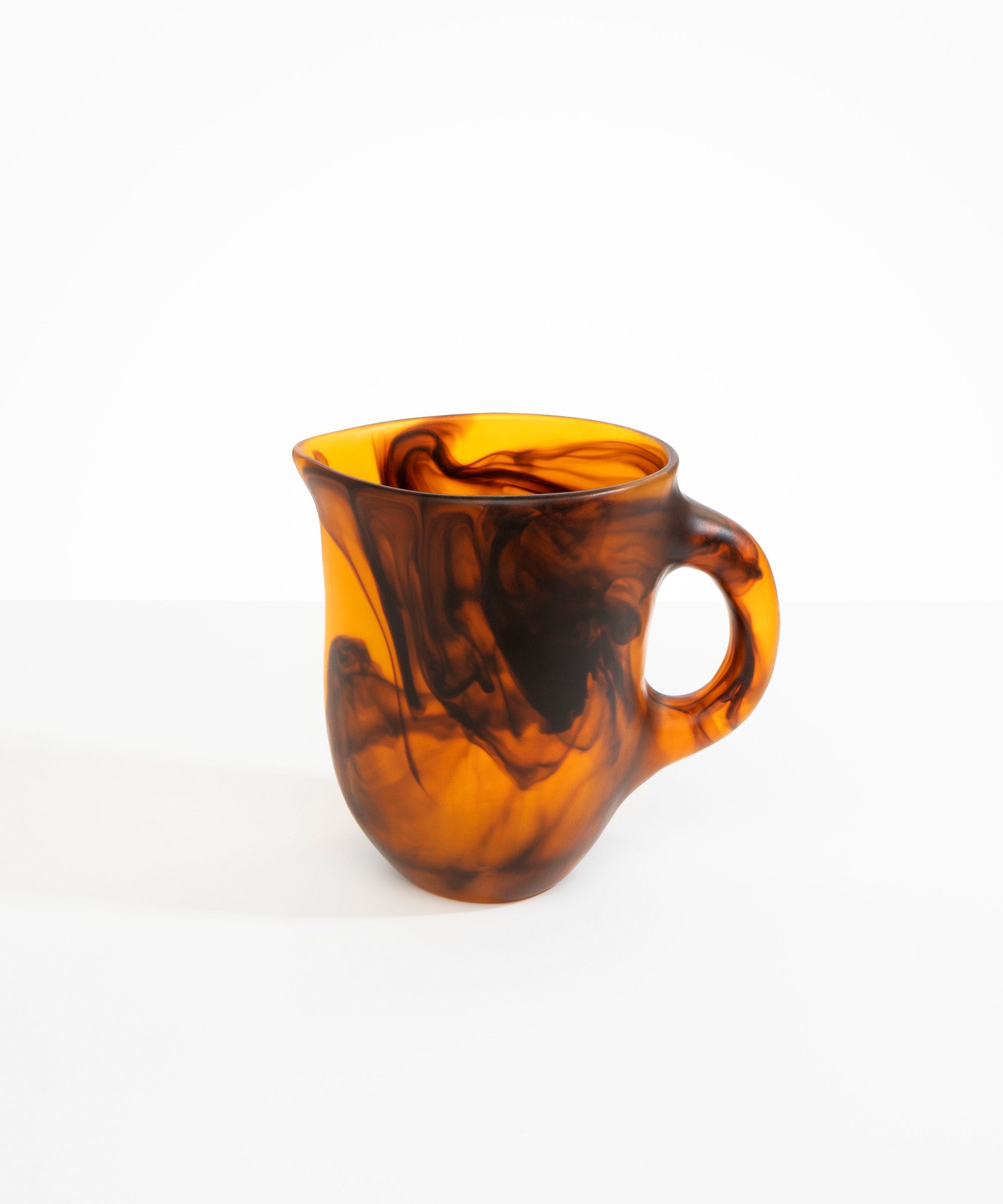 Dinosaur Designs Large Rock Jug in Tortoise color resin