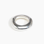 Dinosaur Designs Large Drift Bangle in Silver-Plated Brass Material resin with Regular Fit