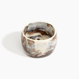 Dinosaur Designs Extra Large Organic Oval Bangle in Cappuccino color resin with Wide Fit