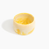 Dinosaur Designs Extra Large Organic Oval Bangle in Daisy color resin with Wide Fit