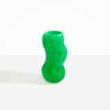 Dinosaur Designs Medium Valley Vase in Leaf color resin