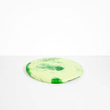 Dinosaur Designs Temple Cheese Platter in Grass color resin