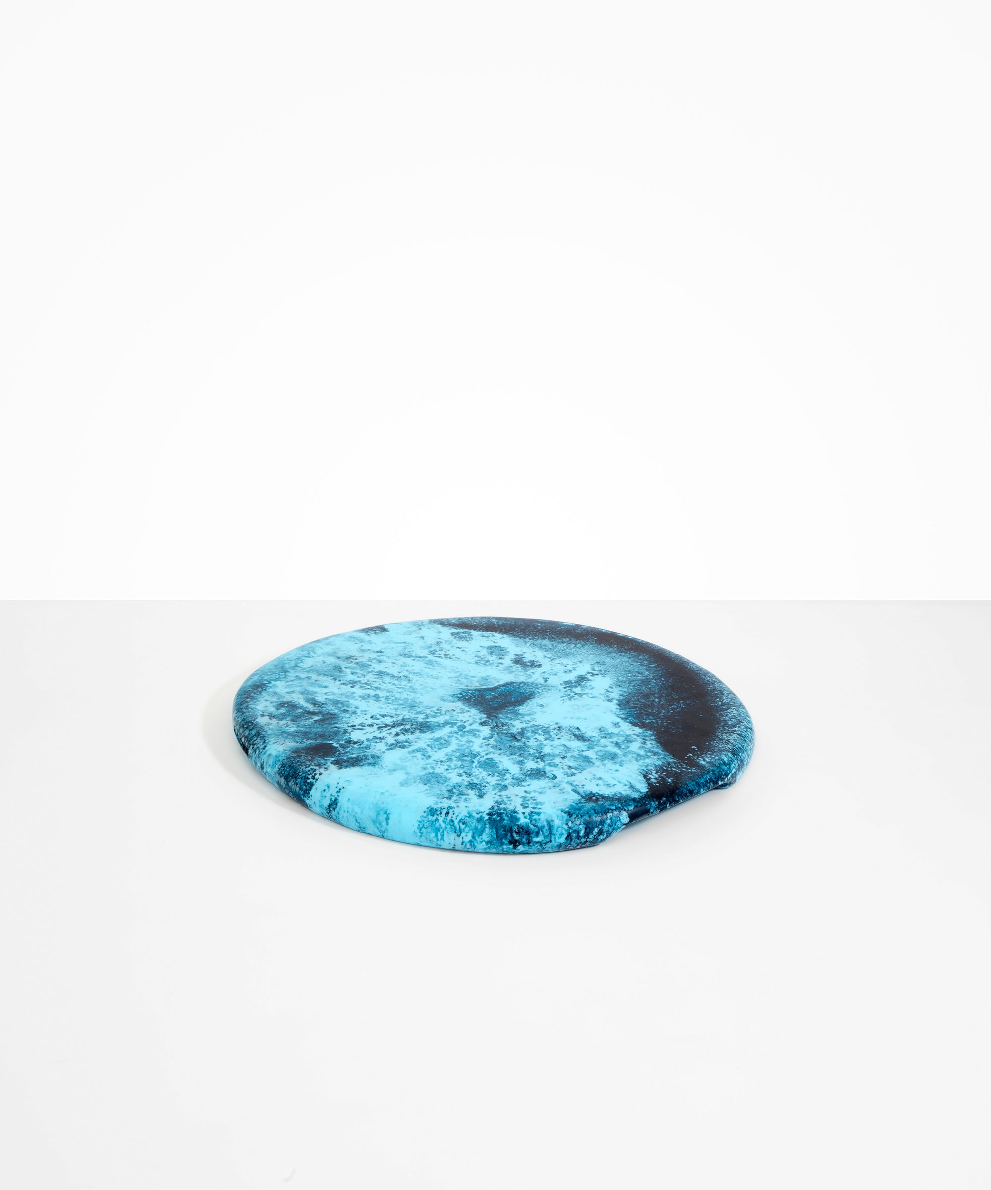 Dinosaur Designs Temple Cheese Platter in Water color resin
