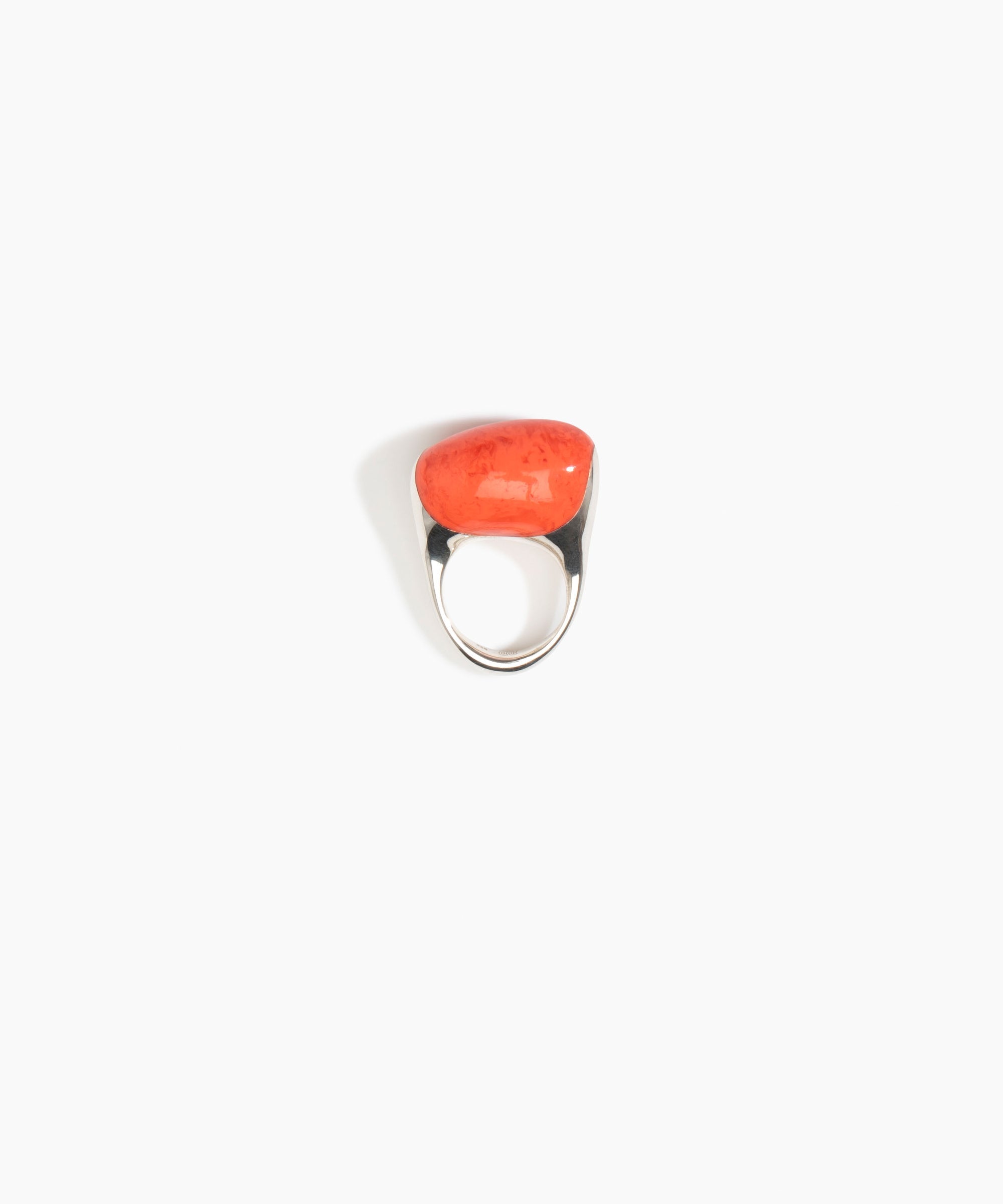Dinosaur Designs RGPLNPEBDUO Pebble Duo Ring LYCHEE