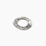 Dinosaur Designs Small Drift Bangle in Granite color resin with Wide Fit