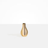 Dinosaur Designs Medium Metal Liquid Vase in Brass Material