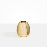 Dinosaur Designs Large Metal Stone Vase in Brass Material