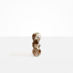 Dinosaur Designs Small Mountain Vase in Cappuccino color resin