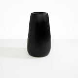 Dinosaur Designs Grand Pebble Vase in Black color resin