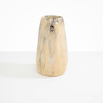 Dinosaur Designs Grand Pebble Vase in Sandy Pearl color resin
