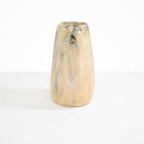 Dinosaur Designs Grand Pebble Vase in Sandy Pearl color resin