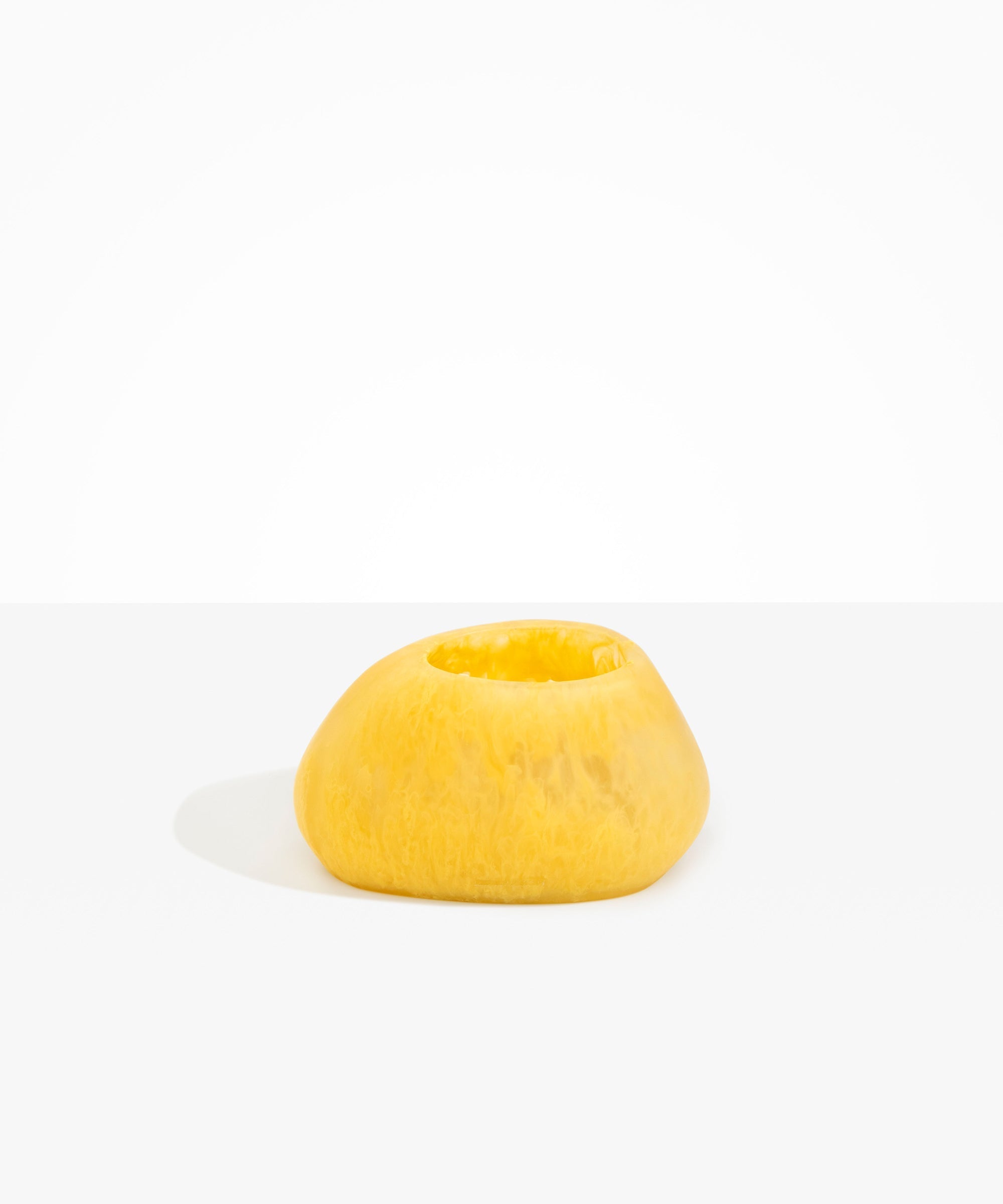 Dinosaur Designs VASRCKOVL oval rock vase POLLEN